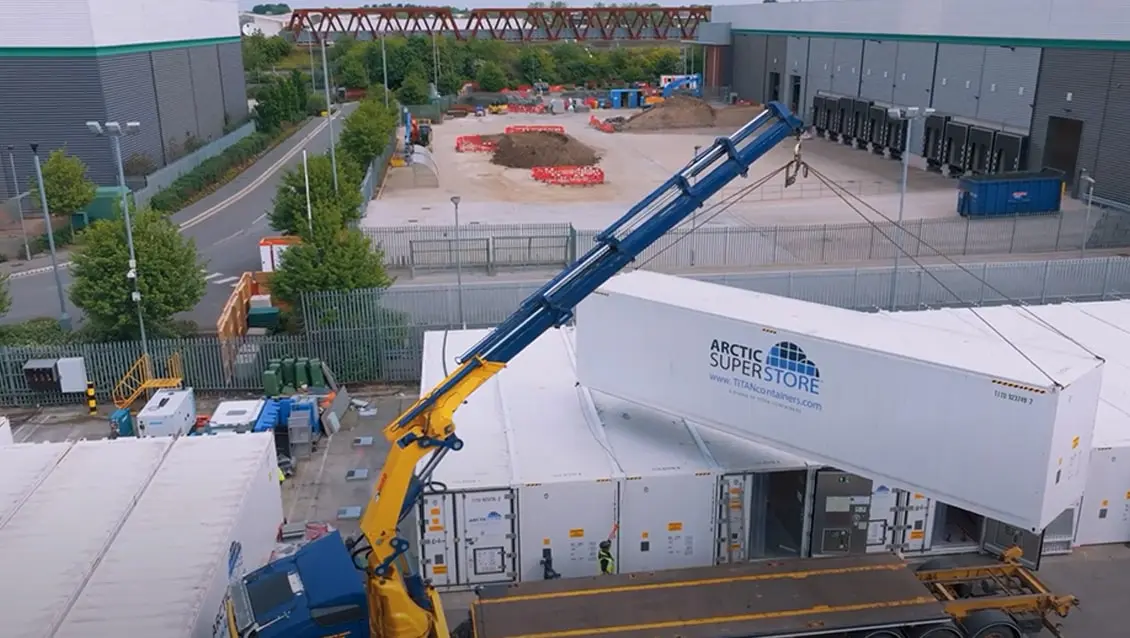 40ft Arctic SuperStore Modular Refrigerated Containers - Cold Storage Solution