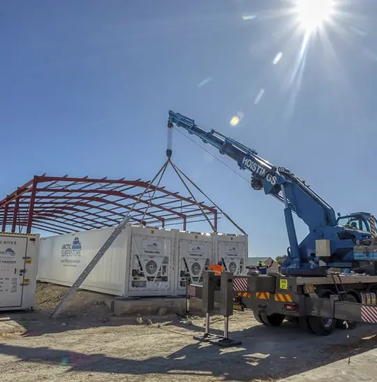 ArcticStore Refrigerated Containers Installation in Botswana
